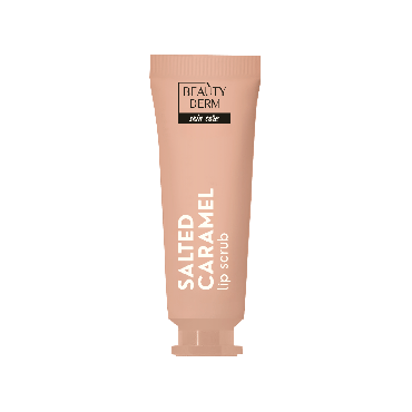 Скраб для губ Beauty Derm Salted Caramel з маслом ши та оливи 10 мл