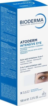 Засіб для контурування очей Bioderma Атодерм інтенсив 100 мл фото 2