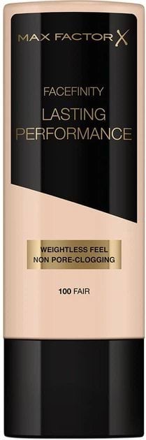 Тональна основа для обличчя Max Factor Lasting Performance 100 Молочно-бежевий 35 мл
