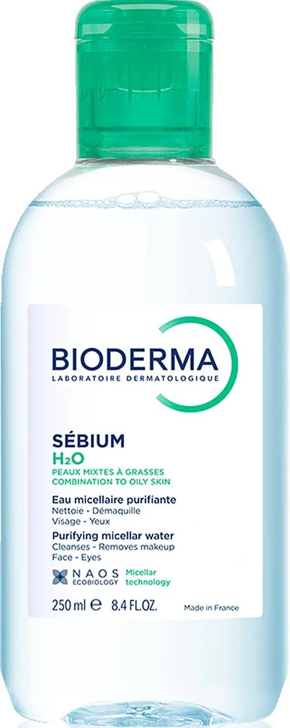 Міцелярна вода Bioderma Sebium H2O для проблемної шкіри обличчя 250 мл 1