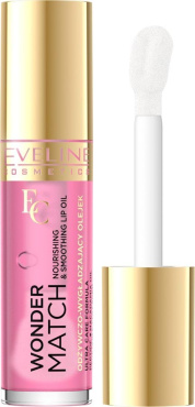 Масло для губ Eveline Cosmetics Wonder Match Nourishing & Smoothing Lip Oil оттенок 02 Delicate Rose 5 мл фото 4