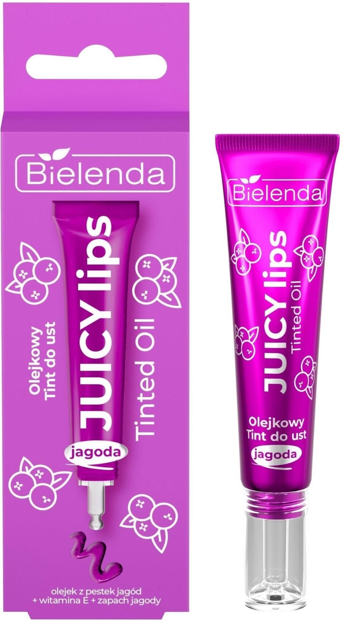 Олія-тінт для губ Bielenda Juicy Tint Lip Oil Ягоди 10 г