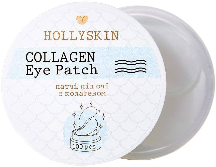 Патчі під очі тканинні Hollyskin Collagen Eye Patch 100 шт.