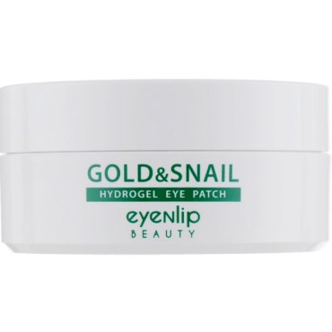 Патчі під очі Eyenlip Gold & Snail гідрогелеві із золотом та муцином 87 г х 60 шт. фото 1