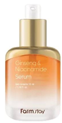 FarmStay сироватка д/обличчя зволожувальна з ніацинамідом та женьшенем, 35мл