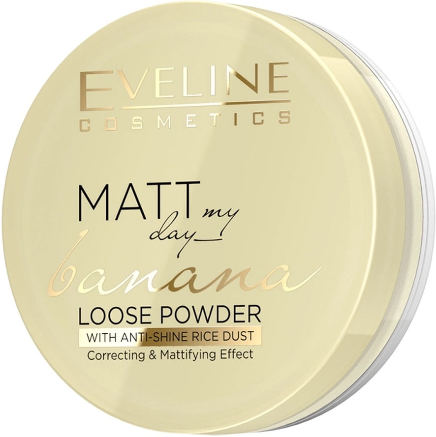 Пудра для обличчя Eveline Cosmetics Matt My Day Loose Powder Banana 6 г