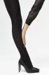 Колготки Gatta Rosalia щілні непрозорі 100 Den колір nero р. 5 фото 3
