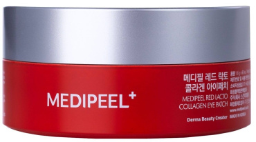 Патчи Medi-Peel Red Lacto Collagen Eye Patch антивозрастные с коллагеном для кожи вокруг глаз 60 шт.