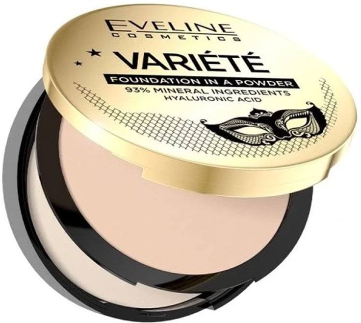Пудра для обличчя Eveline Cosmetics Variete Mineral Ingredients Powder 01Light 8 г 3