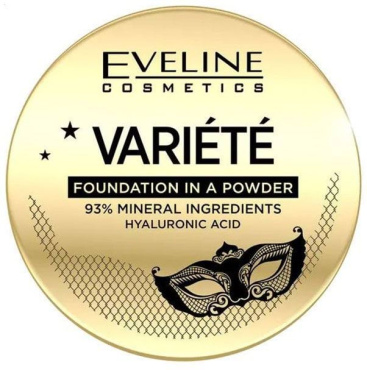 Пудра для обличчя Eveline Cosmetics Variete Mineral Ingredients Powder 01 Light 8 г фото 2