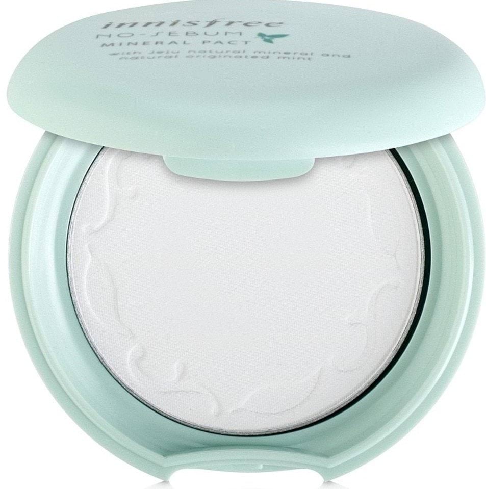 Матуюча пудра Innisfree No Sebum Mineral Pact мінеральна, компактна 8,5 г 4