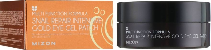 Патчи под глаза MIZON Snail Repair Intensive Gold Eye Gel Patch гидрогелевые с улиточным муцином и коллоидным золотом 60 шт. фото 6