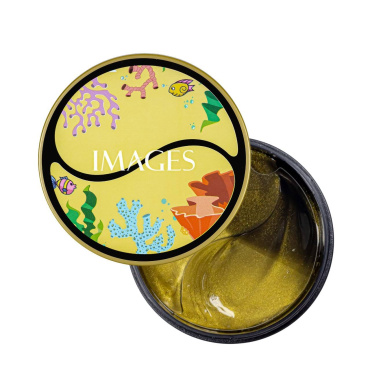 Патчі під очі IMAGES Golden Seaweed гідрогелеві з золотими водоростями 80 г х 60 шт.