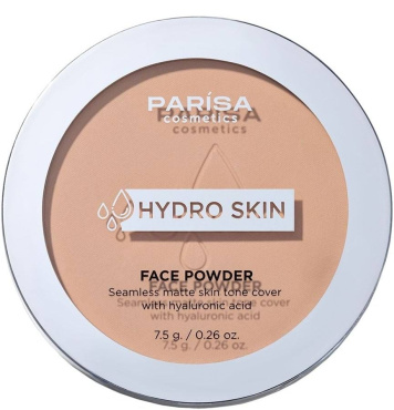 Пудра для лица PARISA Cosmetics Hydro Skin Face Powder с гиалуроновой кислотой оттенок 04 Soft Tan 7,5 г фото 4