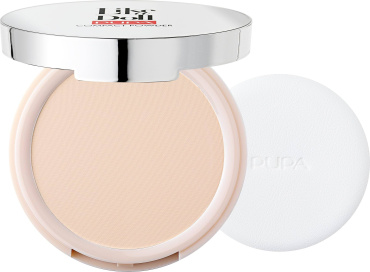 Пудра для лица Pupa Like a Doll Compact Powder SPF 15 компактная оттенок 01 Porcelain 10 г фото 2