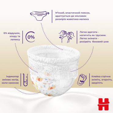 Трусики Huggies Pants Elite Soft/Extra Care 5 Mega 34 шт. фото 6