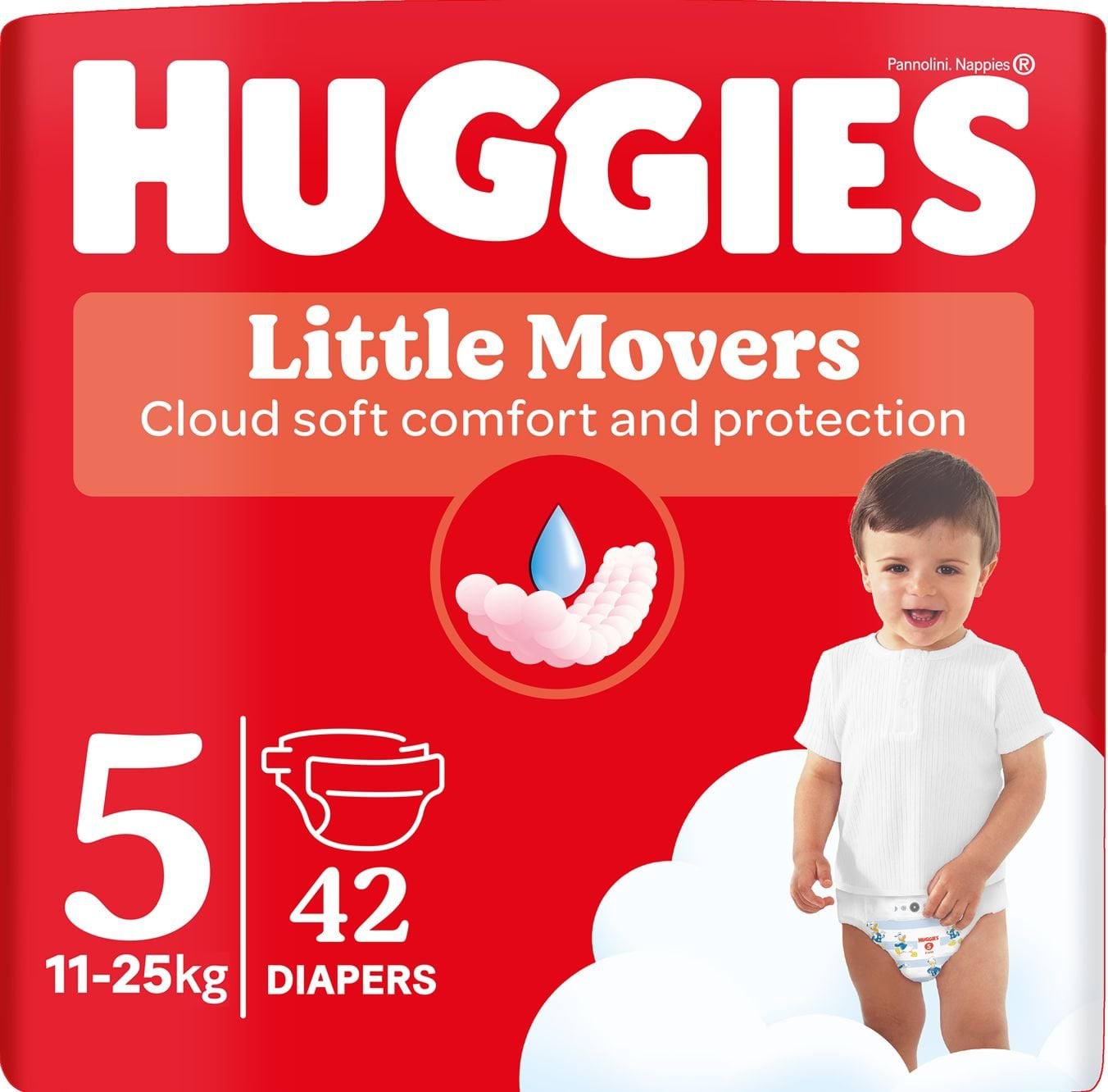 Підгузки Huggies Little Movers 5 р 42 шт.