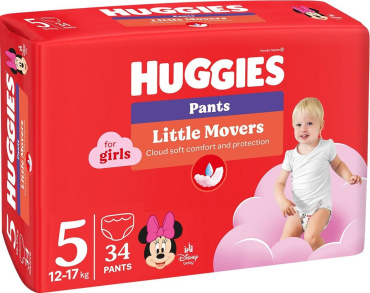 Трусики для дівчаток Huggies Pants 5 р 34 шт. фото 1