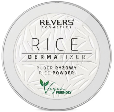 Пудра для лица REVERS Cosmetics Rice Derma Fixer Rice Powder компактная рисовая 10 г