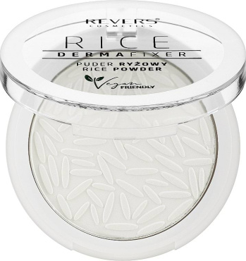 Пудра для лица REVERS Cosmetics Rice Derma Fixer Rice Powder компактная рисовая 10 г фото 2