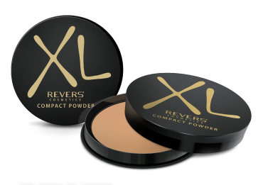 Пудра для лица REVERS XL Compact Powder компактная прессованная оттенок 02, 8 г