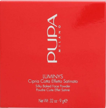 Пудра для обличчя запечена Pupa Luminys Silky 04, 9 г фото 4