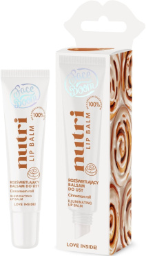 Бальзам для губ освітлюючий Face Boom Cinnamon Roll Nutri 10 г фото 1