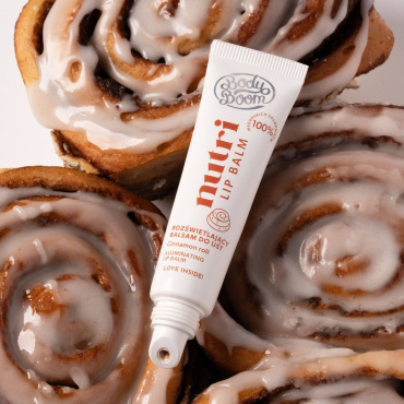 Бальзам для губ освітлюючий Face Boom Cinnamon Roll Nutri 10 г фото 4