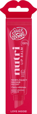 Бальзам для губ зволожуючий Face Boom Cherry Milkshake Nutri 10 г фото 11