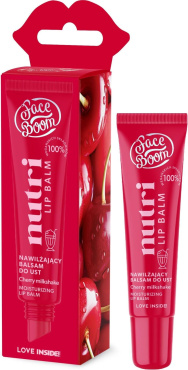 Бальзам для губ зволожуючий Face Boom Cherry Milkshake Nutri 10 г фото 3
