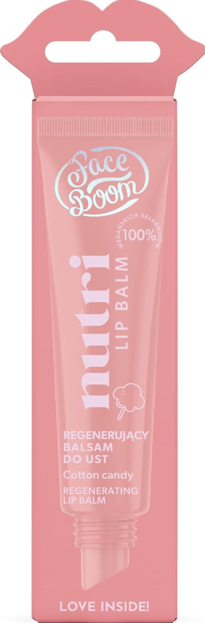 Face Boom бальзам д/губ регенеруючий Cotton Candy Nutri, 10г