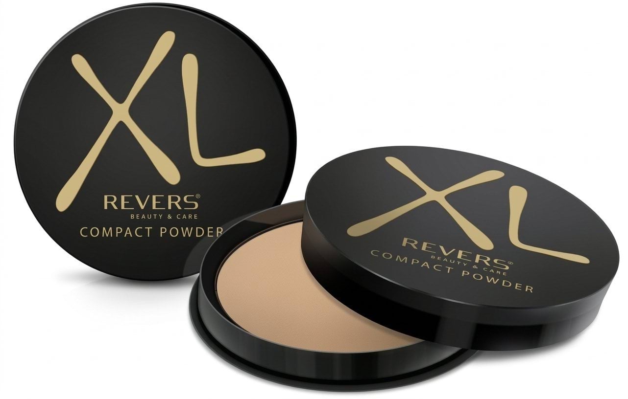 Пудра для обличчя REVERS XL Compact Powder компактна пресована відтінок 04, 8 г 2