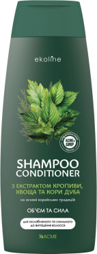 Шампунь-кондиционер Acme EkoLine для ослабленных и склонных к выпадению волос 400 мл