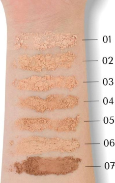 Пудра для лица Cherel One Touch Powder компактная №7, 12,5 г фото 3