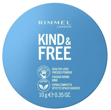 Пудра для лица RIMMEL Kind & Free Pressed Powder компактная оттенок 20 Light 10 г