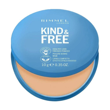 Пудра для лица RIMMEL Kind & Free Pressed Powder компактная оттенок 20 Light 10 г фото 1