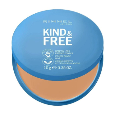 Пудра для лица RIMMEL Kind & Free Pressed Powder компактная оттенок 30 Medium 10 г фото 4