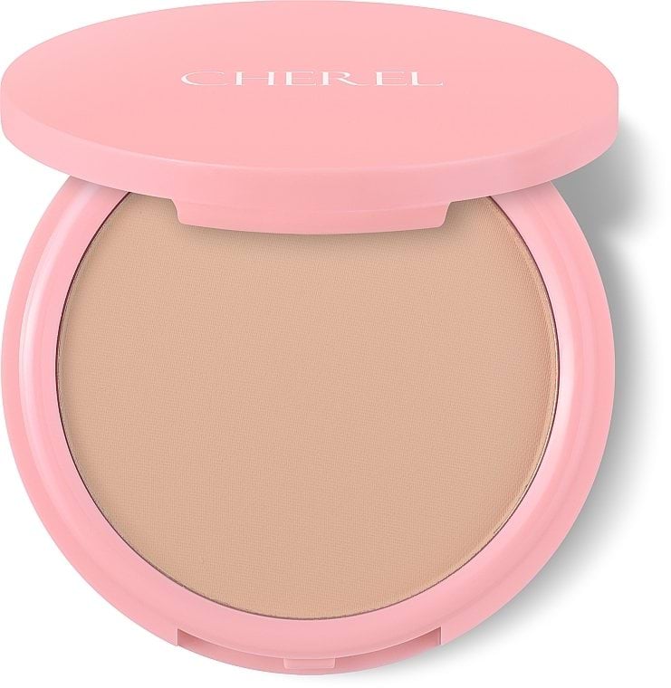 Пудра для лица Cherel One Touch Powder компактная №3, 12,5 г фото 4