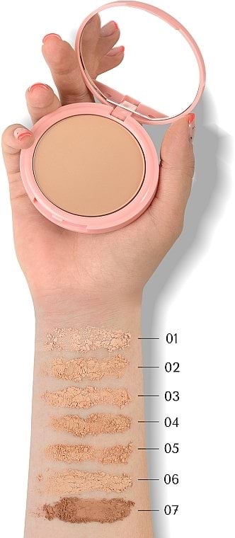 Пудра для лица Cherel One Touch Powder компактная №3, 12,5 г фото 1
