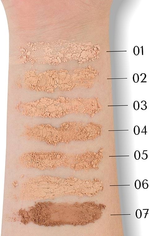 Пудра для лица Cherel One Touch Powder компактная №3, 12,5 г фото 2