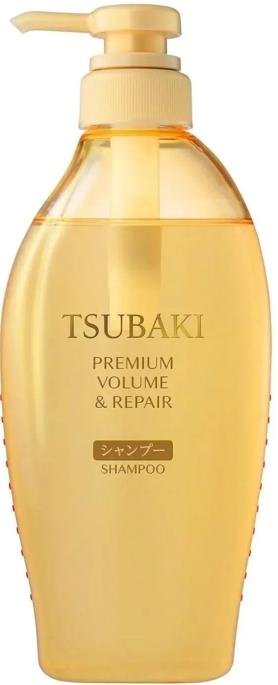 Tsubaki Premium Volume & Repair Шампунь для обʼєму та відновлення волосся, 450 мл