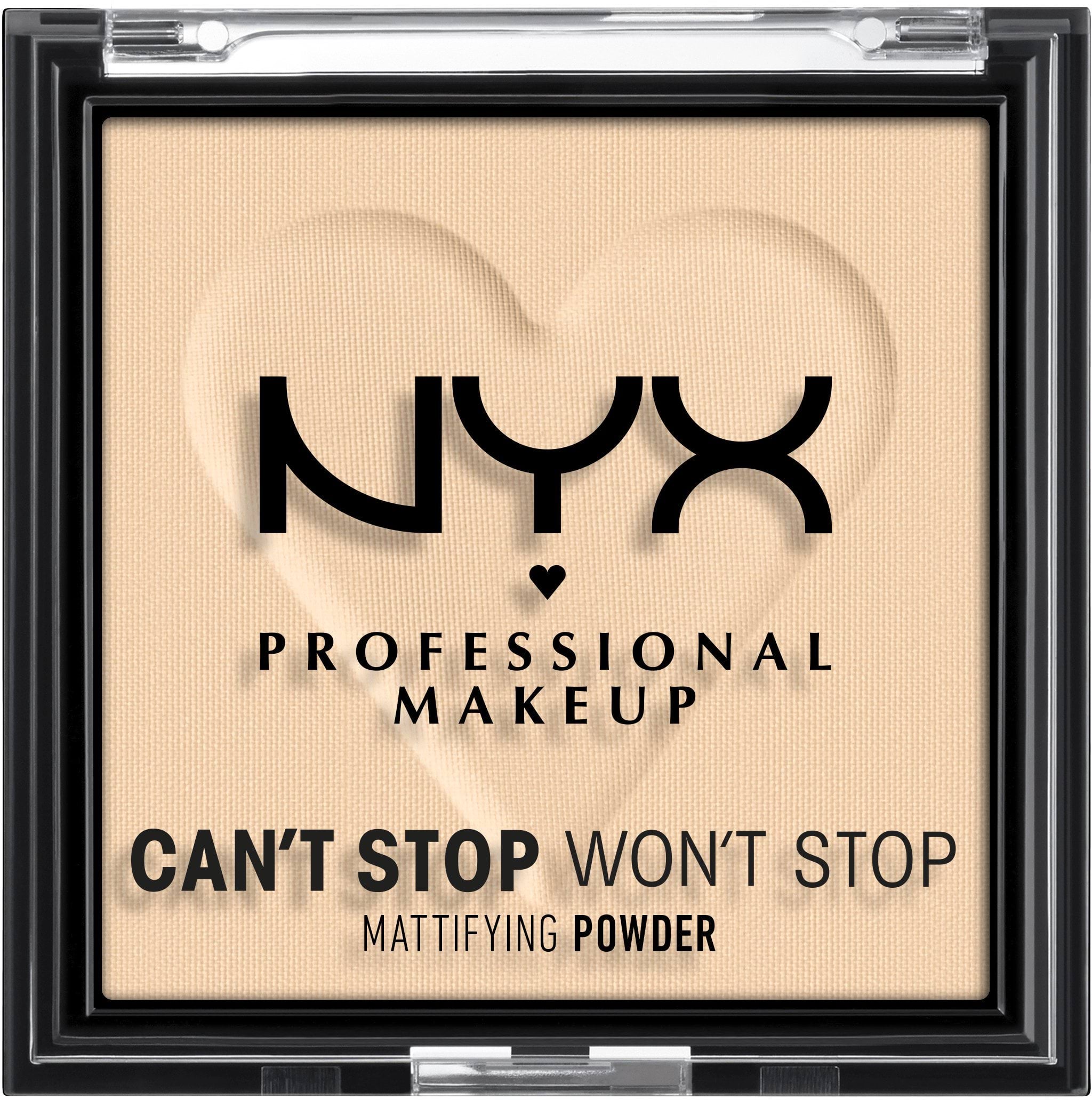 Пудра для обличчя NYX Professional Makeup Can't Stop Won't Stop 02, 6 г 6