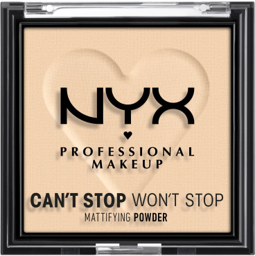 Пудра для лица NYX Professional Makeup Can't Stop Won't Stop 02 Light 6 г