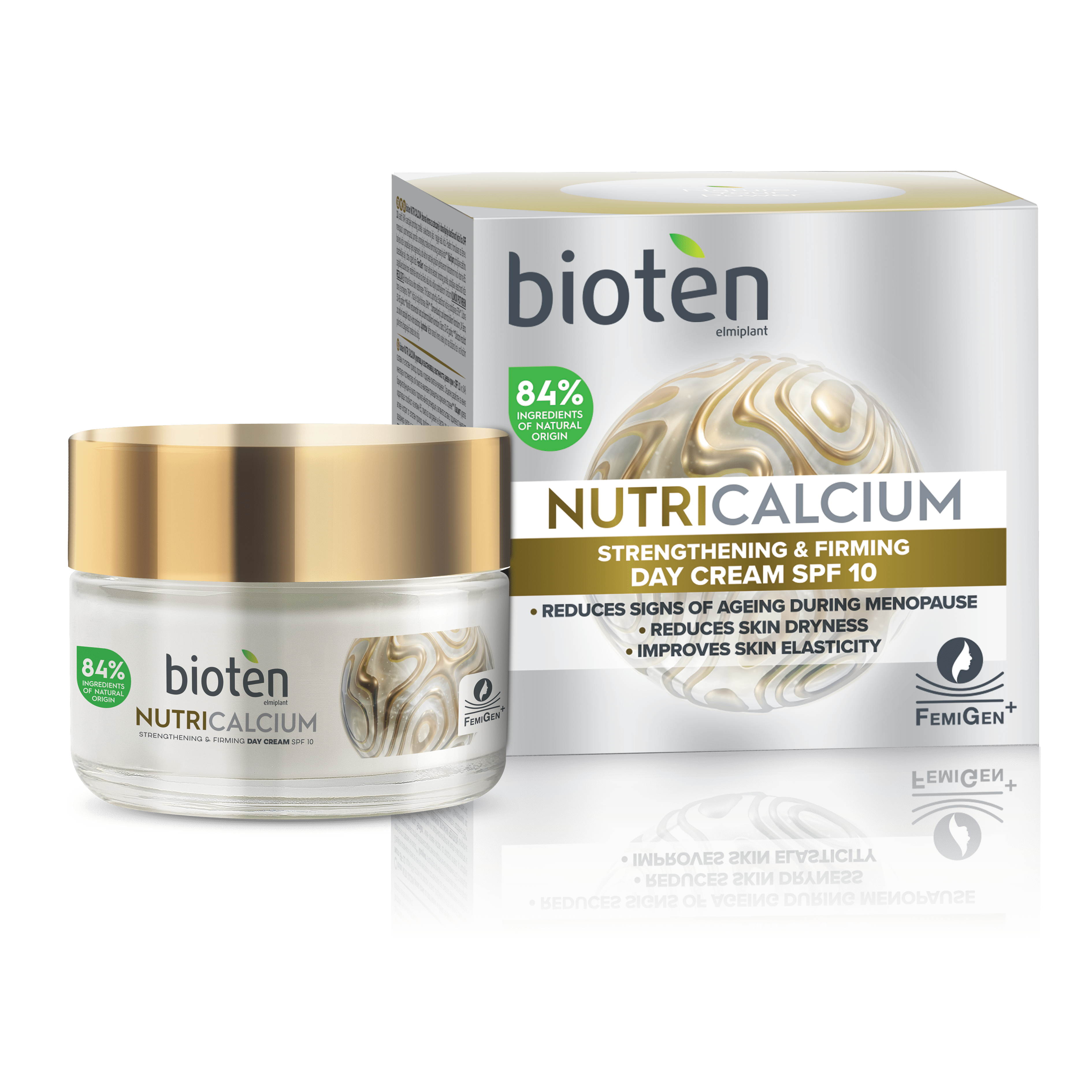Крем для обличчя Bioten Nutri Calcium зміцнюючий денний SPF10, 50 мл