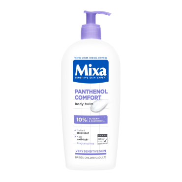 Крем Mixa Panthenol Comfort для чутливої шкіри обличчя, рук та тіла 400 мл фото 18