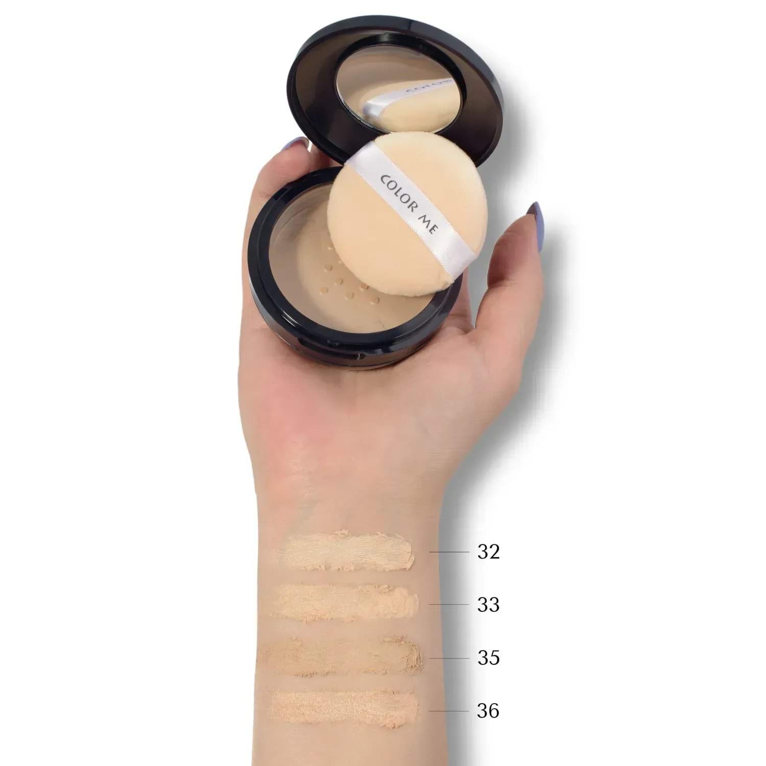 Пудра для обличчя Color Me Royal Collection Powder відтінок 36, 10 г фото 4