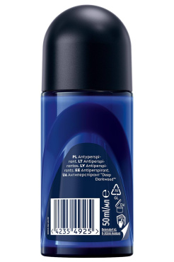 Антиперспирант NIVEA MEN Deep Darkwood роликовый 50 мл фото 6