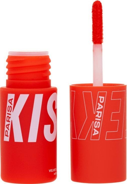 PARISA Рідка рум'яна-блиск Cheeky Kisses B-703 №02 Корал 3