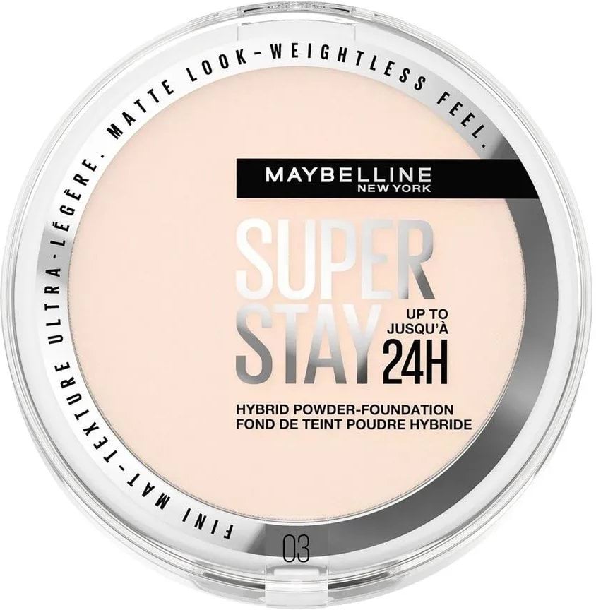 Крем-пудра для обличчя Maybelline New York Super Stay 03 з тональним ефектом 9 г