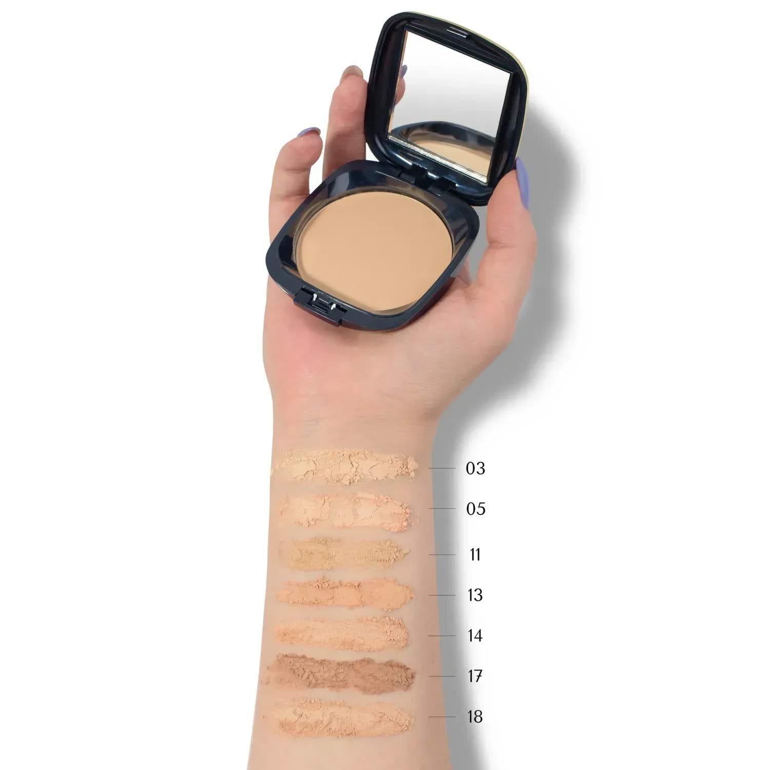 Пудра для лица Color Me Silk Powder Matte оттенок 11, 10 г фото 4